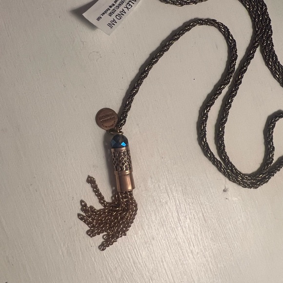 Alex and Ani Aurora Blaze necklace and earring set - Picture 5 of 8